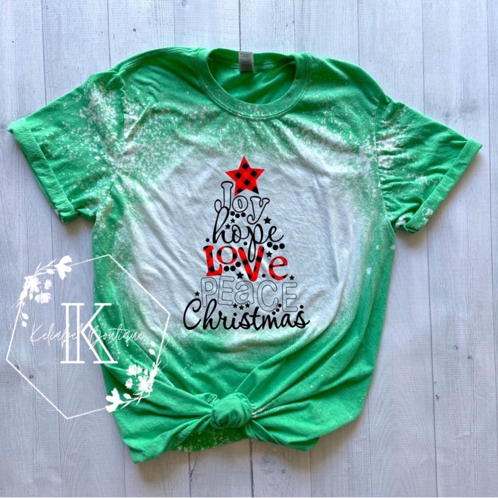 Holiday Theme Tree Tee. New!